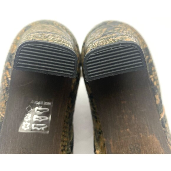 Free People Snakeskin Print Ankle Boots Zip Heels Size 36 US 6 Mobwife - Picture 7 of 16